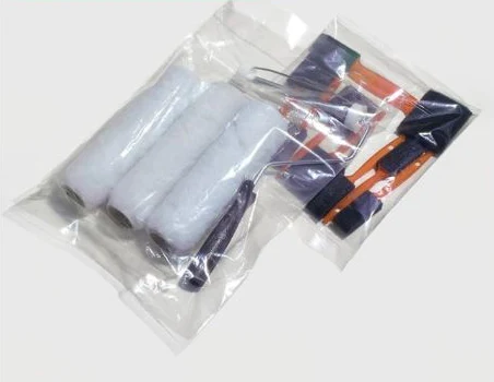 Clear plastic bags
